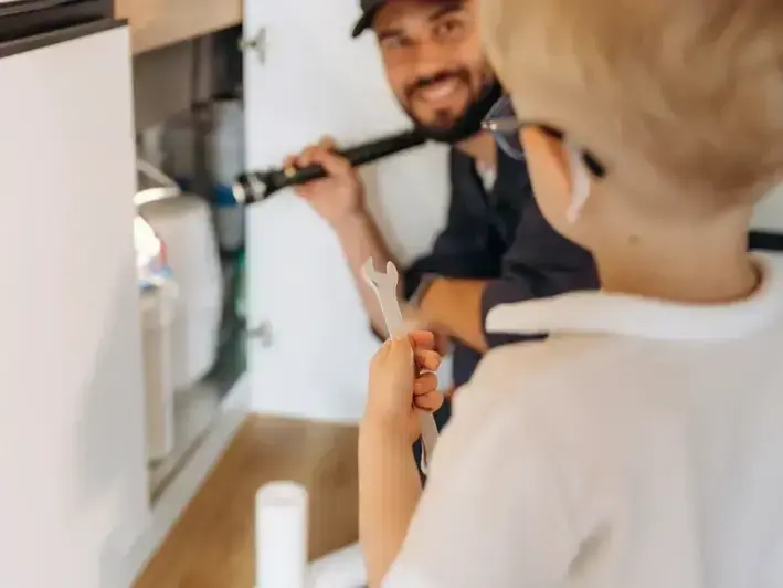 SnoFalls Plumbing LLC step-by-step service process &mdash; professional quality from start to finish